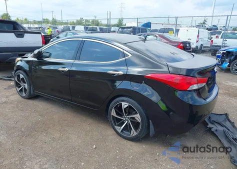 2013 Hyundai Elantra Gls z USA, uszkodzony, nr VIN KMHDH4AE5DU664168